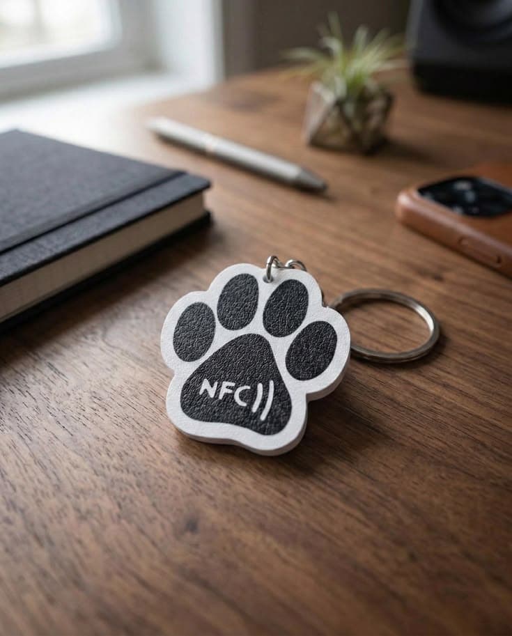 NFC Pet Tracking Tags